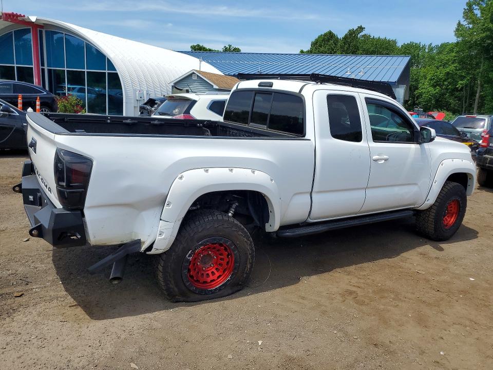 2016 Toyota Tacoma VIN 5TFSZ5AN6GX044298 COPART salvage auction — REAR END, Ct - Cert Of Title-Salvage, sold $9,700 on 2026-07-09 (photo 3)