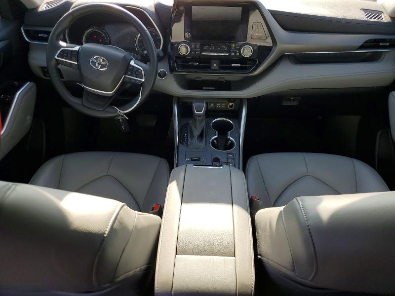 2023 Toyota Highlander VIN 5TDKBRCH3PS598164 COPART salvage auction — REAR END, Co - Public - Salvage Title, sold $11,100 on 2026-07-30 (photo 8)