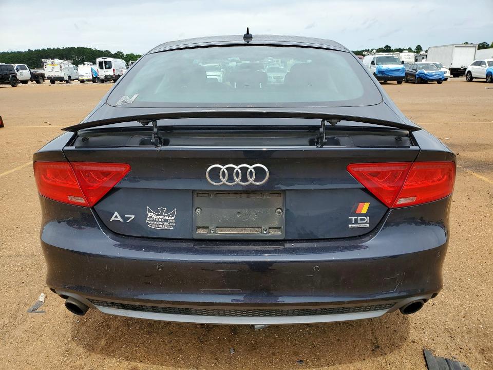 2014 Audi A7 VIN WAU2MAFC7EN041253 COPART salvage auction — SIDE, Tx - Salvage Vehicle Title, sold $40 on 2026-07-27 (photo 6)