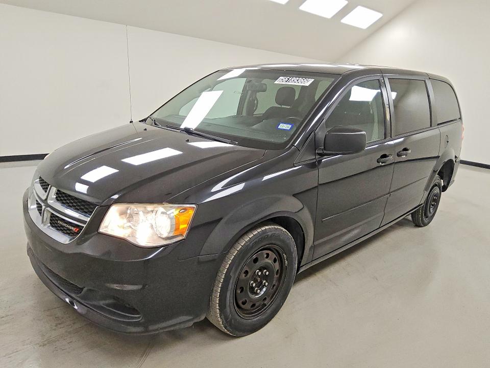 2017 Dodge Grand caravan VIN 2C4RDGBGXHR606972 COPART salvage auction — MECHANICAL, TX - CERTIFICATE OF TITLE, sold $925 on 2026-07-09 (photo 1)