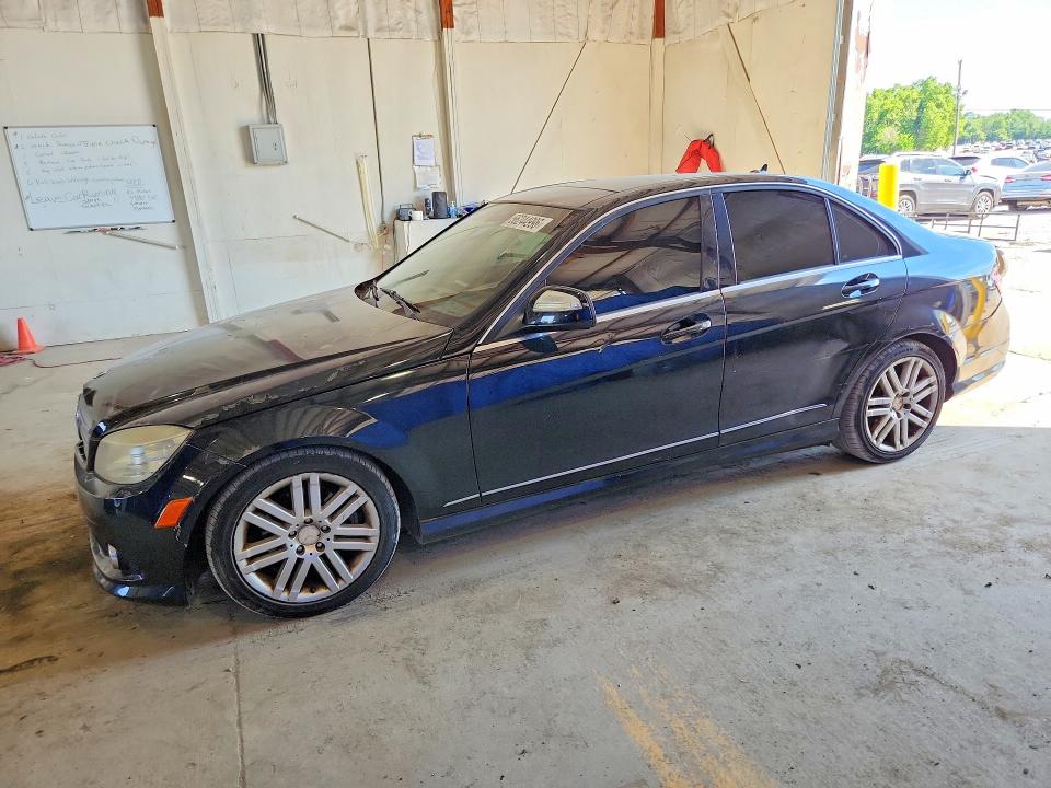 2008 Mercedes-benz C-klasse VIN WDDGF81X68F116339 COPART salvage auction — SIDE, Ky - Cert Of Title-Salvage, sold $575 on 2026-07-06 (photo 1)