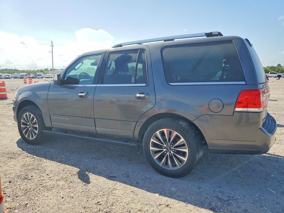 2017 Lincoln Navigator VIN 5LMJJ2HT7HEL09239 COPART salvage auction — REAR END, Tx - Certificate Of Title (P), sold $4,400 on 2026-09-03 (photo 2)