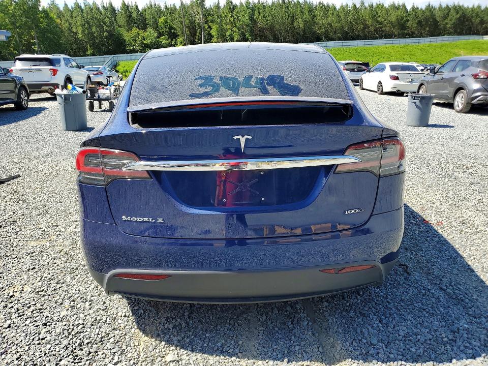 2018 Tesla Model x VIN 5YJXCBE27JF136057 COPART salvage auction — UNDERCARRIAGE, Salvage Title, sold $7,700 on 2026-07-23 (photo 6)