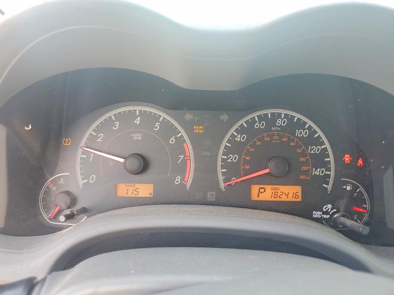 2009 Toyota Corolla VIN JTDBL40E799033153 COPART salvage auction — FRONT END, Tx - Salvage Vehicle Title, sold $1,900 on 2026-07-20 (photo 9)