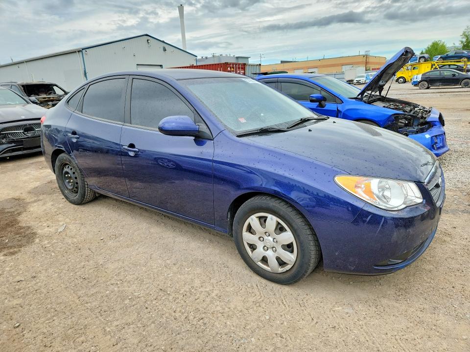 2007 Hyundai Elantra VIN KMHDU45D57U023068 COPART salvage auction — REAR END, ON - PERMIT NO BRAND - UNFIT, sold $475 on 2026-07-07 (photo 4)