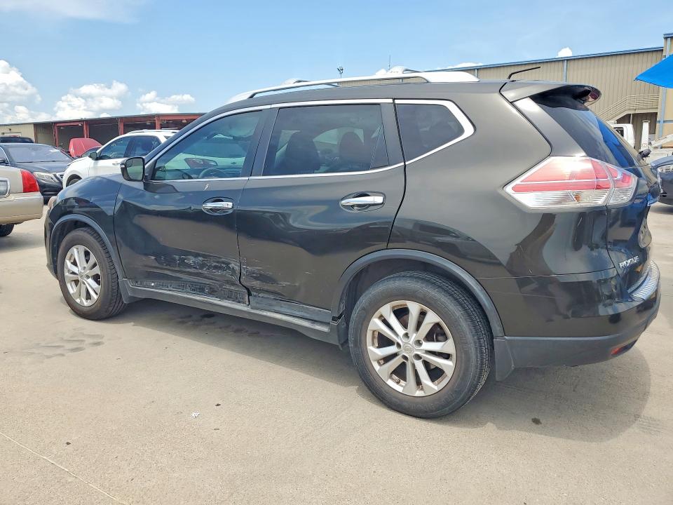 2015 Nissan VIN KNMAT2MT9FP518975 COPART salvage auction — SIDE, TX - SALVAGE VEHICLE TITLE, sold $2,100 on 2026-07-27 (photo 2)