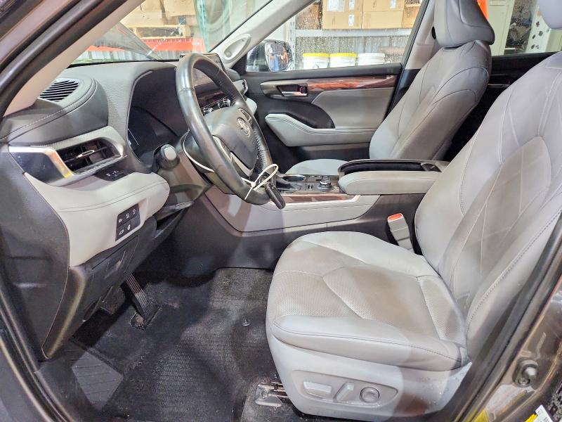 2024 Toyota Highlander VIN 5TDKDRBH7RS528701 COPART salvage auction — HAIL, Mo - Salvage Certificate Of Title, sold $14,200 on 2026-07-29 (photo 7)