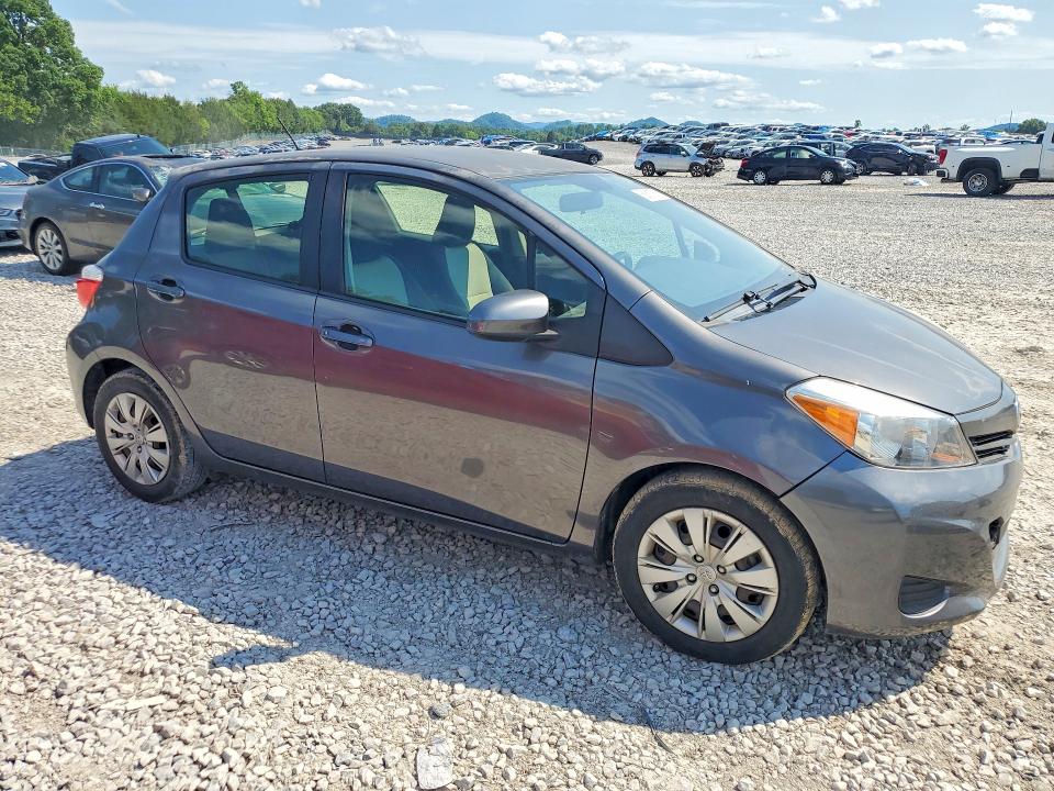 2013 Toyota Yaris VIN JTDKTUD3XDD562806 COPART salvage auction — SIDE, Tn - Salvage Certificate, sold $1,800 on 2026-07-28 (photo 4)