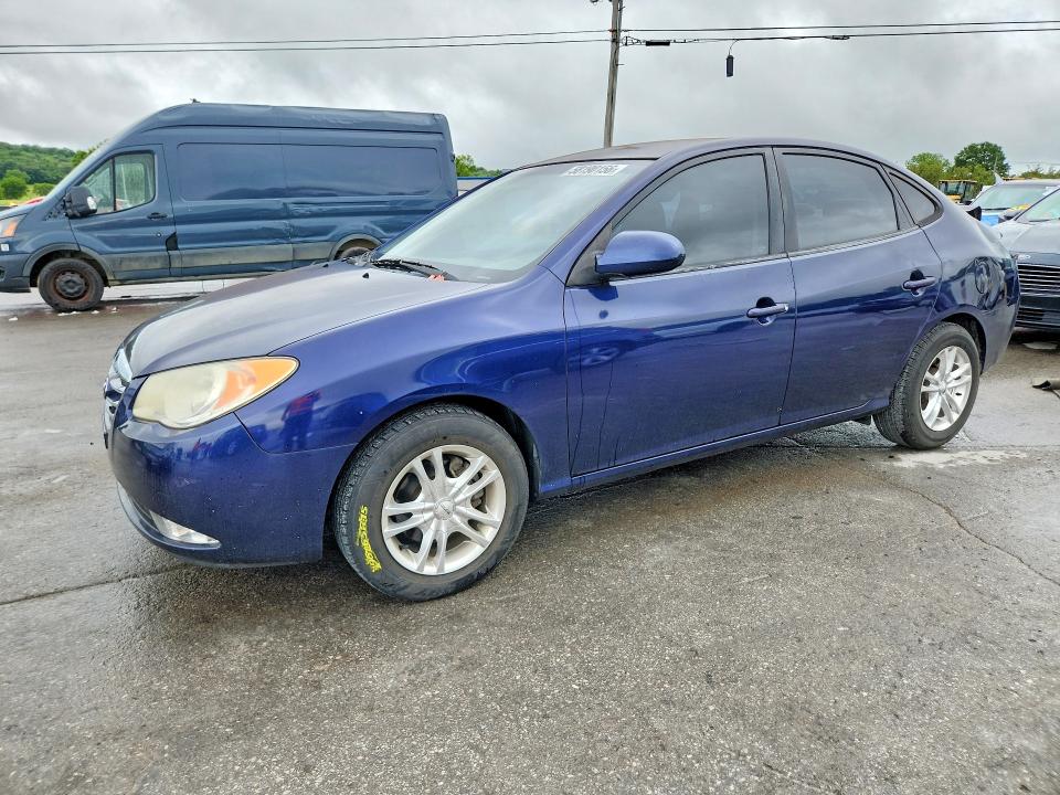 2010 Hyundai Elantra VIN KMHDU4AD7AU179366 COPART salvage auction — REAR END, Tn - Salvage Certificate, sold $725 on 2026-07-06 (photo 1)