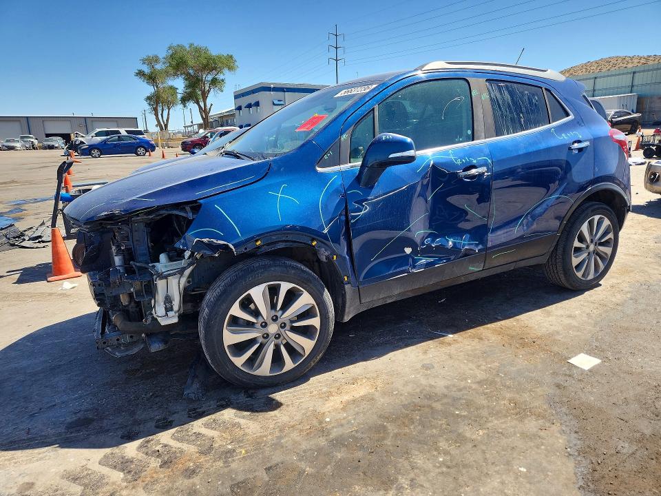 2019 Buick Encore VIN KL4CJESB5KB754289 COPART salvage auction — FRONT END, Nm - Cert Of Title-Salvage, sold $1,300 on 2026-07-13 (photo 1)