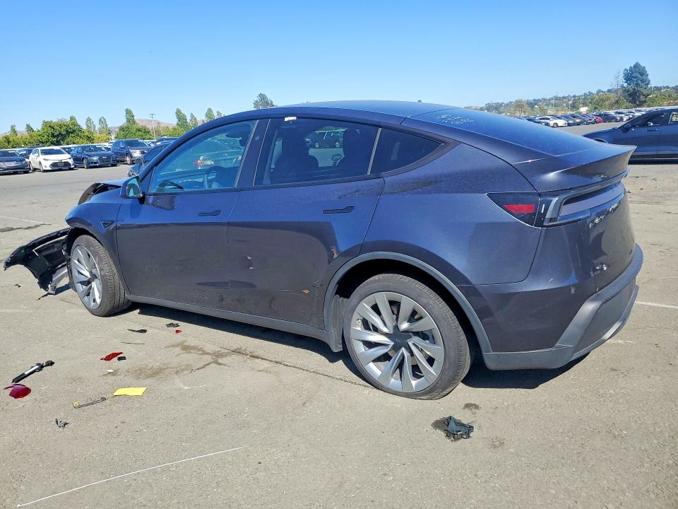 2026 Tesla Model y VIN 7SAYGDEE2TF392224 COPART salvage auction — FRONT END, Ca - Salvage Certificate, sold $17,900 on 2026-07-31 (photo 2)