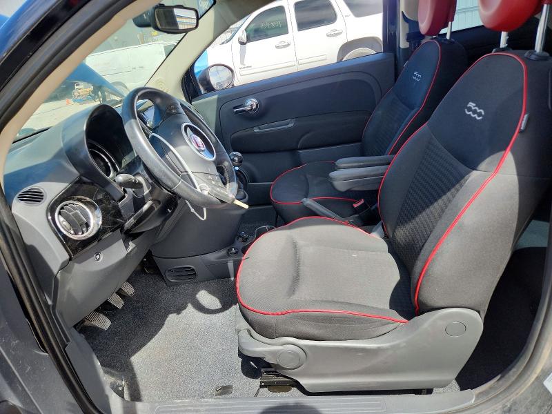 2017 Fiat 500 VIN 3C3CFFKR4HT553764 COPART salvage auction — SIDE, Ut - Salvage Certificate, sold $1,850 on 2026-07-10 (photo 7)