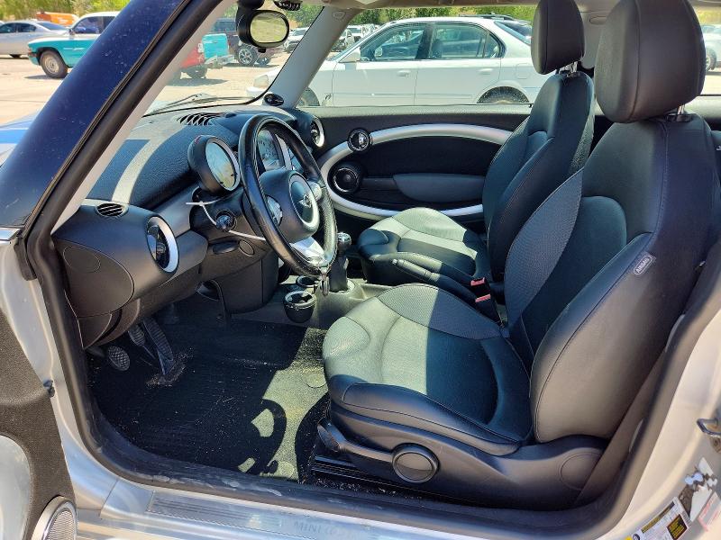 2010 Mini Cooper VIN WMWMF3C51ATZ28096 COPART salvage auction — FRONT END, Co - Public - Salvage Title, sold $350 on 2026-07-22 (photo 7)