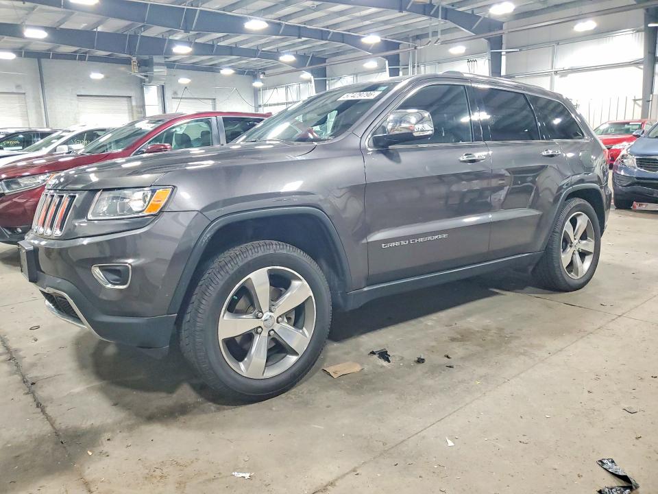 2015 Jeep VIN 1C4RJFBGXFC778704 COPART salvage auction — REAR END, Mn - Cert Of Title-Salvage, sold $2,100 on 2026-08-04 (photo 1)