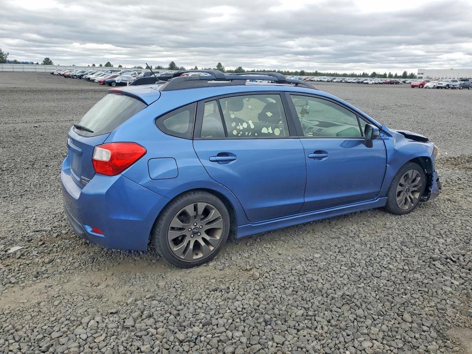 2015 Subaru Impreza VIN JF1GPAV64FH286013 COPART salvage auction — FRONT END, Wa - Bill Of Sale, sold $3,500 on 2026-07-08 (photo 3)