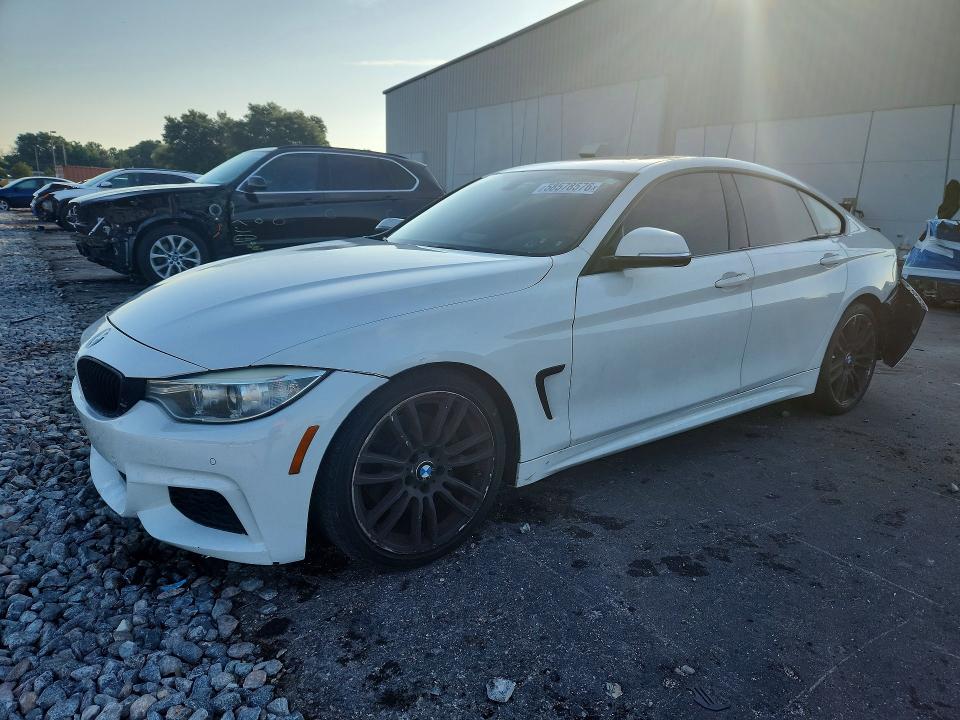 2015 BMW 4 series VIN WBA4A5C50FD410380 COPART salvage auction — REAR END, Fl - Cert Of Title Slvg Rebuildable, sold $2,450 on 2026-07-13 (photo 1)