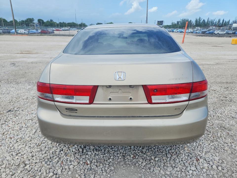 2003 Honda Accord VIN JHMCM56713C070983 COPART salvage auction — FRONT END, Fl - Cert Of Title Slvg Rebuildable, sold $250 on 2026-07-07 (photo 6)