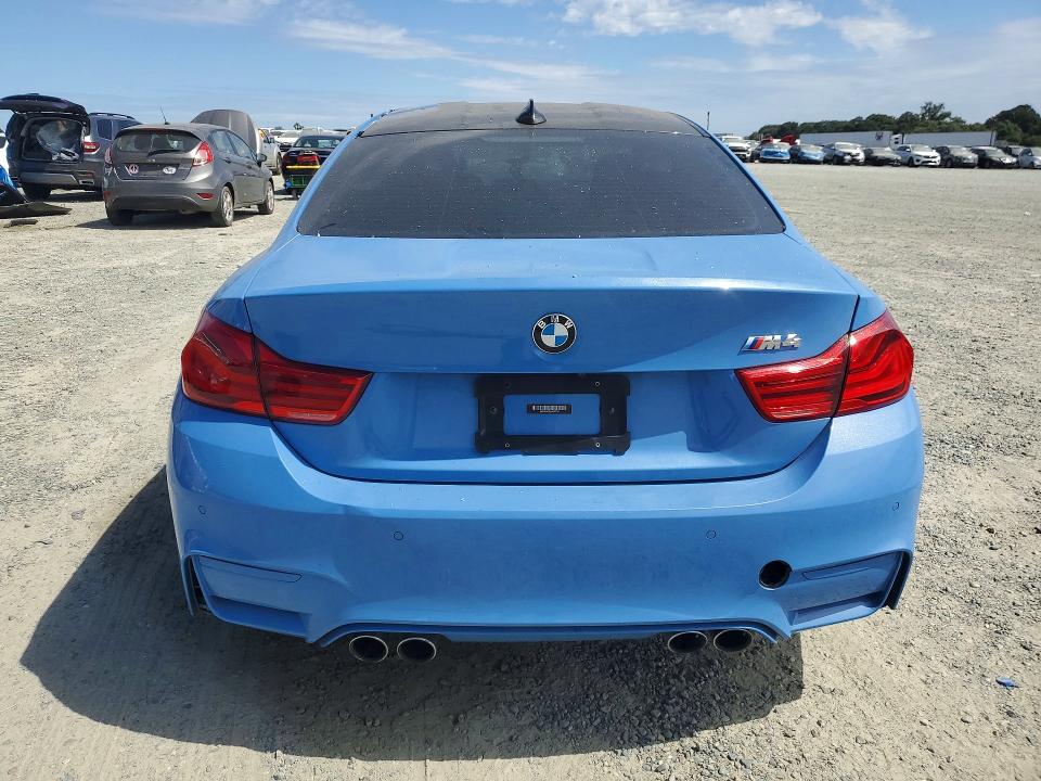 2019 BMW M4 VIN WBS4Y9C52KAG67747 COPART salvage auction — FRONT END, Va - Cert Of Title - Salvage, sold $7,600 on 2026-07-02 (photo 6)