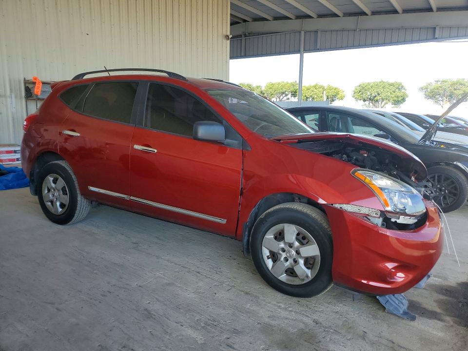 2014 Nissan Rogue VIN JN8AS5MT2EW613522 COPART salvage auction — FRONT END, Fl - Cert Of Title Slvg Rebuildable, sold $650 on 2026-07-22 (photo 4)