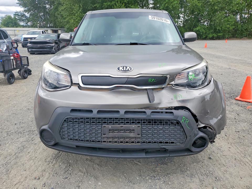2015 Kia Soul VIN KNDJN2A20F7186950 COPART salvage auction — FRONT END, WA - BILL OF SALE, sold $60 on 2026-07-27 (photo 5)