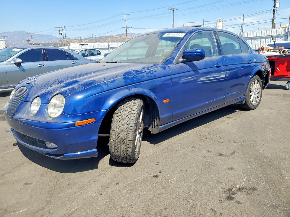 2002 Jaguar S type VIN SAJDA03P02GM39380 COPART salvage auction — FRONT END, ID - SALVAGE CERTIFICATE OF TITLE, sold $225 on 2026-07-15 (photo 1)