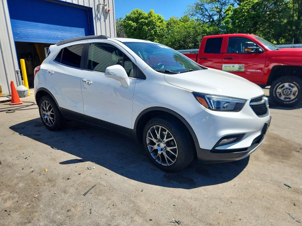 2017 Buick Encore VIN KL4CJ2SB8HB200705 COPART salvage auction — Burn Engine, Nj - Cert Of Title-Salvage, sold $300 on 2026-07-28 (photo 4)