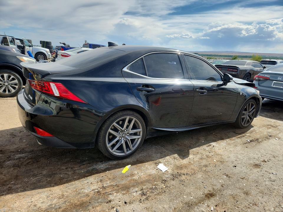 2016 Lexus Is VIN JTHBA1D20G5033146 COPART salvage auction — FRONT END, Nm - Cert Of Title-Salvage, sold $4,150 on 2026-07-30 (photo 3)