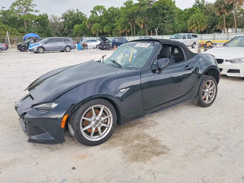 2016 Mazda Mx-5 VIN JM1NDAB74G0101403 COPART salvage auction — SIDE, Fl - Cert Of Title Slvg Rebuildable, sold $200 on 2026-07-29 (photo 1)