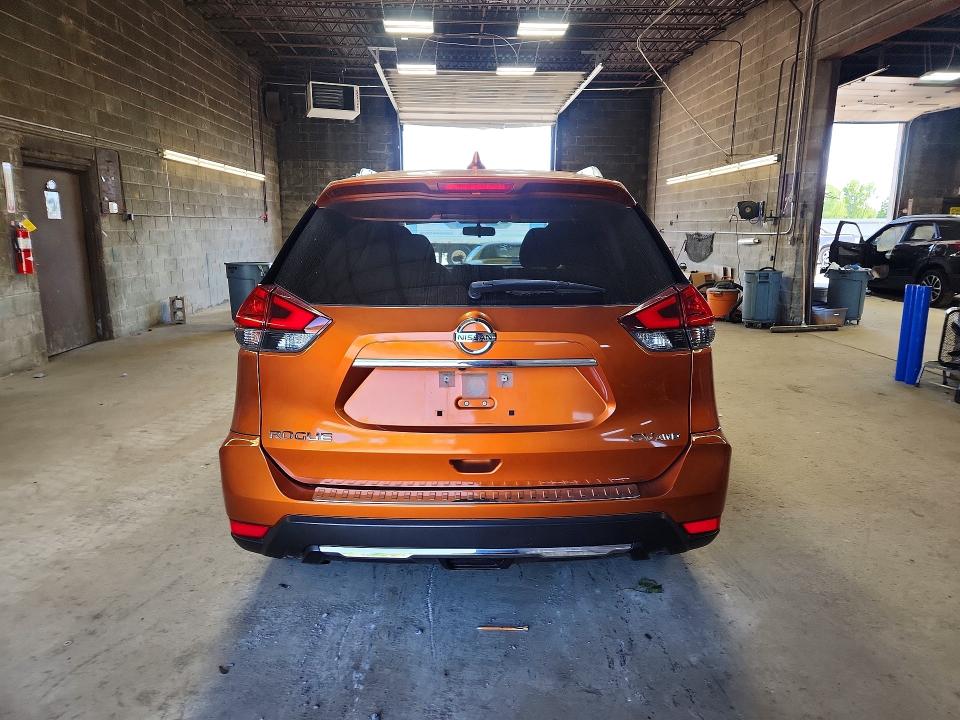 2017 Nissan Rogue VIN JN8AT2MV8HW024427 COPART salvage auction — FRONT END, Ny - Mv-907A Salvage Certificate, sold $1,400 on 2026-07-06 (photo 6)
