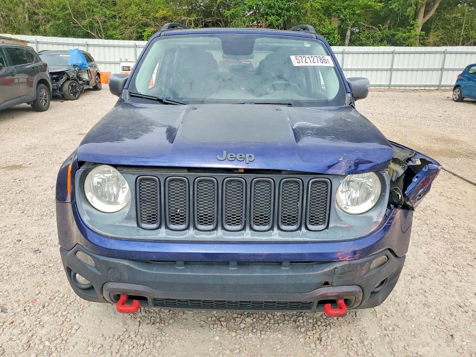 2016 Jeep Renegade VIN ZACCJBCT1GPD13199 COPART salvage auction — FRONT END, Nc - Salvage Certificate Of Title, sold $275 on 2026-07-31 (photo 5)
