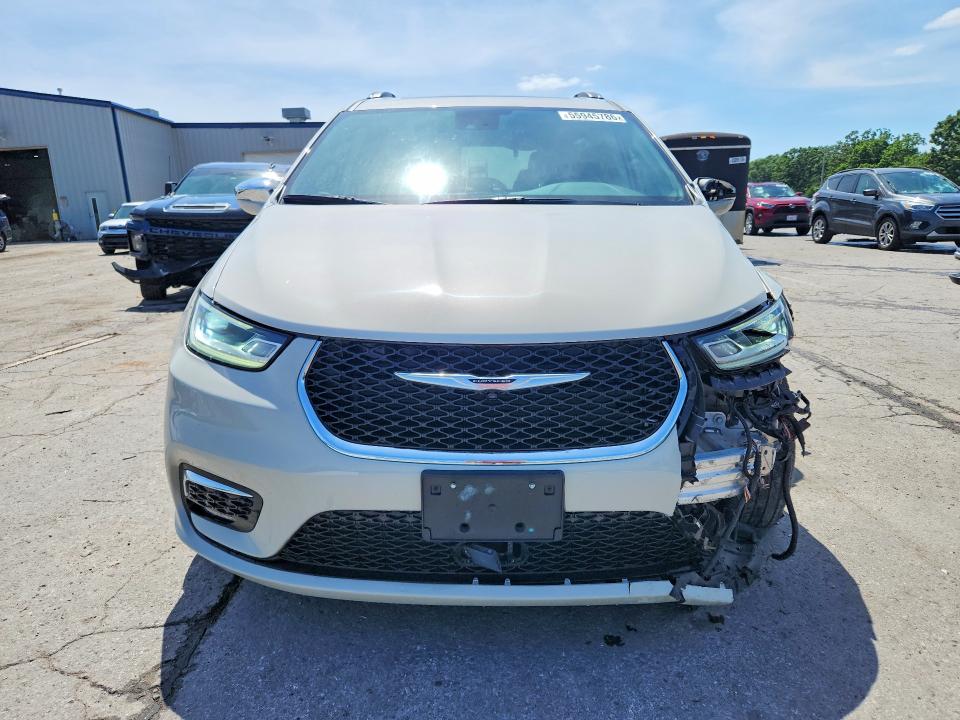 2021 Chrysler Pacifica VIN 2C4RC3GG5MR581767 COPART salvage auction — FRONT END, Mo - Salvage Certificate Of Title, sold $13,700 on 2026-07-27 (photo 5)