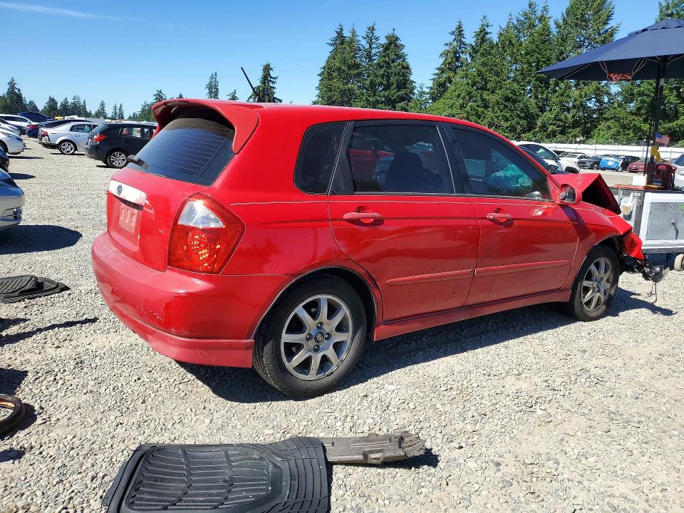 2005 Kia Spectra VIN KNAFE161455116908 COPART salvage auction — FRONT END, Wa - Bill Of Sale, sold $350 on 2026-07-02 (photo 3)