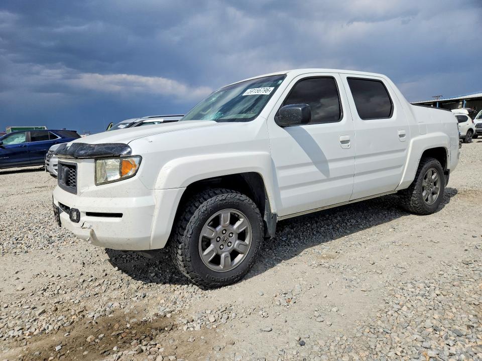 2007 Honda Ridgeline VIN 2HJYK16397H509235 COPART salvage auction — HAIL, CO - CERTIFICATE OF TITLE (P), sold $1,250 on 2026-07-09 (photo 1)