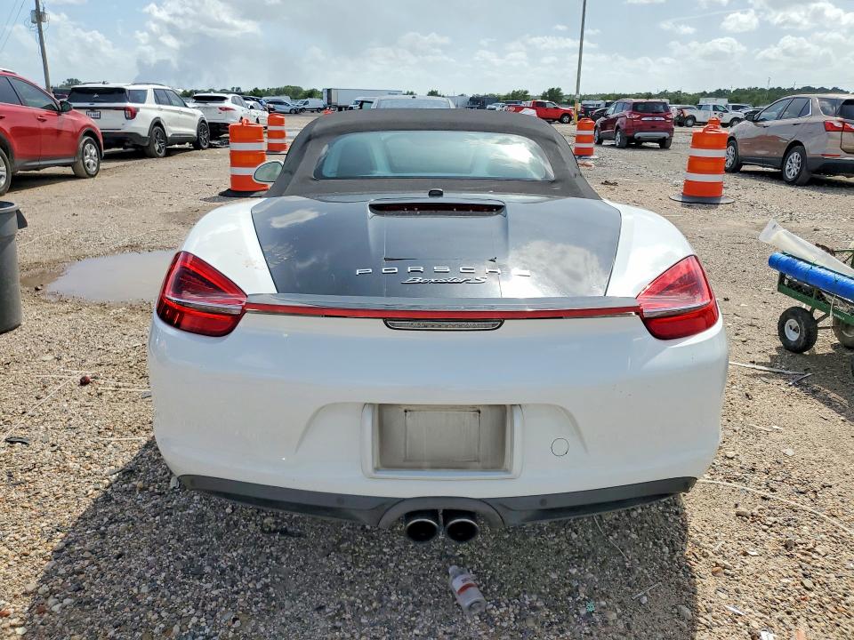2016 Porsche VIN WP0CB2A88GS140349 COPART salvage auction — SIDE, Tx - Salvage Vehicle Title, sold $18,000 on 2026-08-17 (photo 6)