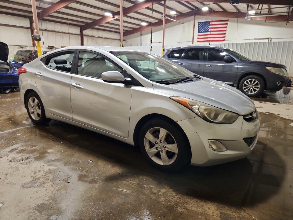 2012 Hyundai VIN KMHDH4AE6CU268667 COPART salvage auction — VANDALISM, Pa - Certificate Of Salvage, sold $400 on 2026-07-21 (photo 4)