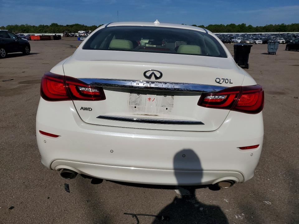 2017 Infiniti Q70 VIN JN1BY1PRXHM210804 COPART salvage auction — FRONT END, Ny - Mv-907A Salvage Certificate, sold $1,700 on 2026-07-20 (photo 6)