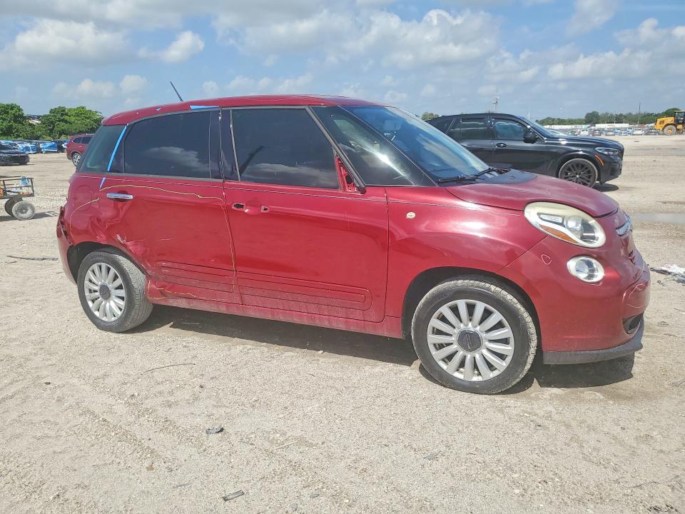 2014 Fiat 500 VIN ZFBCFABH2EZ014847 COPART salvage auction — SIDE, Fl - Cert Of Title Slvg Rebuildable, sold $175 on 2026-07-16 (photo 4)