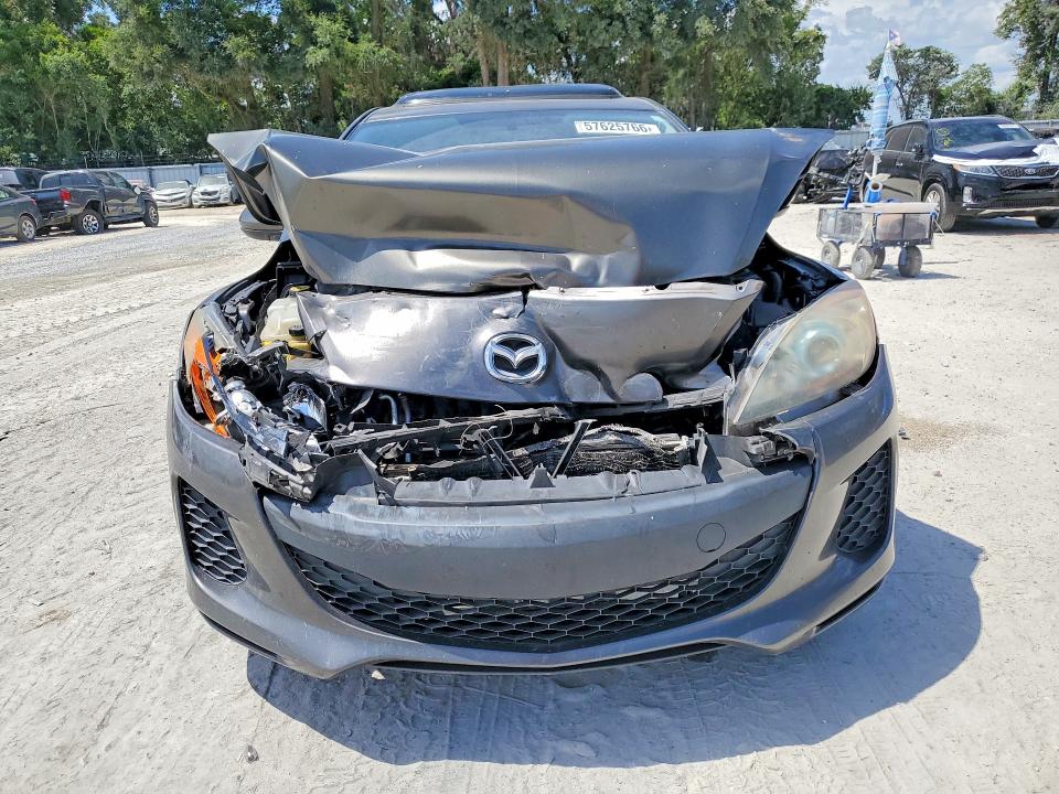 2013 Mazda 3 VIN JM1BL1L74D1835226 COPART salvage auction — FRONT END, Fl - Cert Of Title Slvg Rebuildable, sold $550 on 2026-07-14 (photo 5)