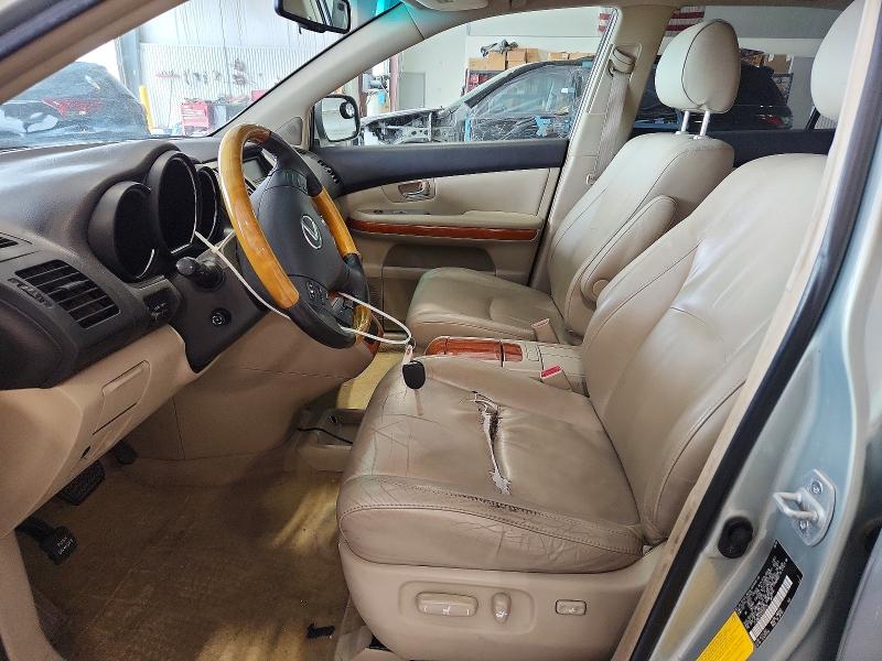 2007 Lexus Rx VIN JTJHW31U272033775 COPART salvage auction — FRONT END, Ne - Cert Of Title-Salvage, sold $625 on 2026-07-07 (photo 7)