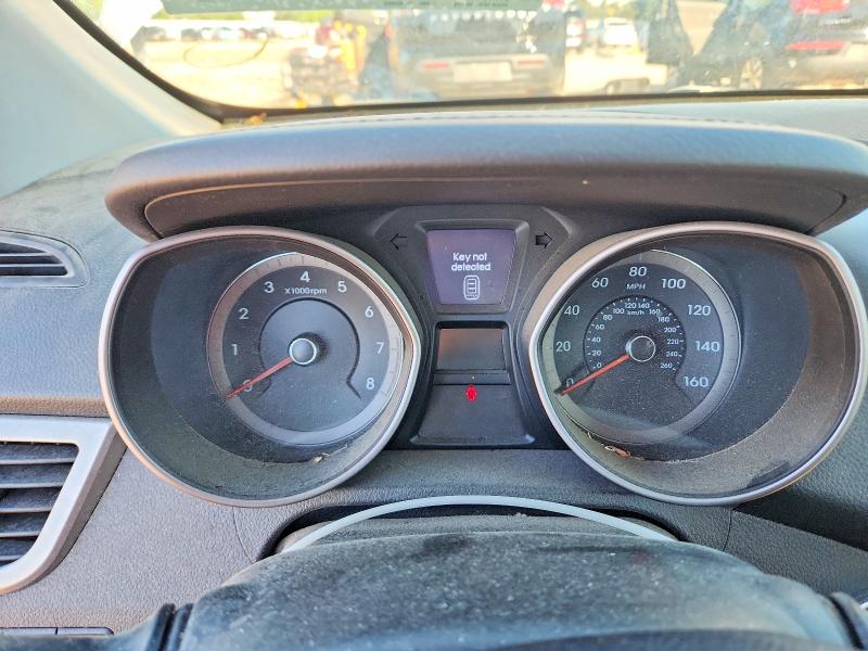 2013 Hyundai Elantra VIN KMHD35LE6DU120635 COPART salvage auction — FRONT END, Il - Salvage Certificate, sold $825 on 2026-07-14 (photo 9)