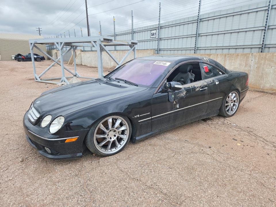 2003 Mercedes-benz Cl-class VIN WDBPJ74J83A035664 — COPART salvage auction photo