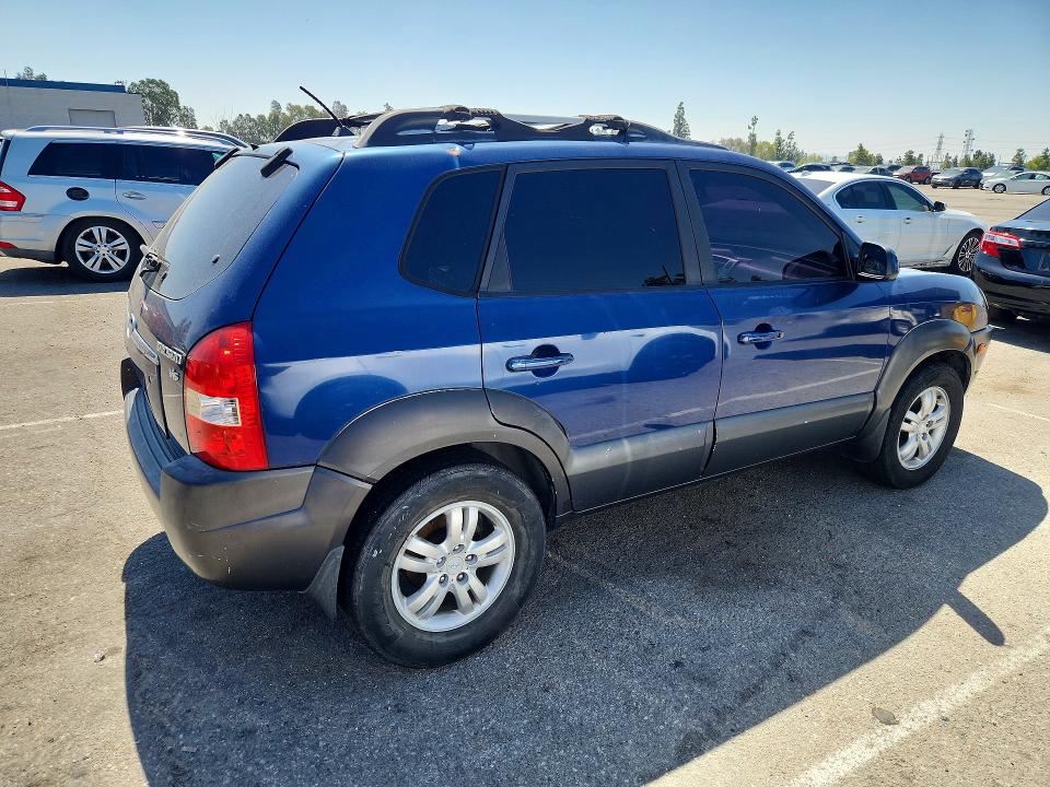 2006 Hyundai Tucson VIN KM8JN12DX6U282169 COPART salvage auction — NORMAL WEAR, Ca - Dis/Dlr/Exp Only Clean Title, sold $250 on 2026-07-28 (photo 3)