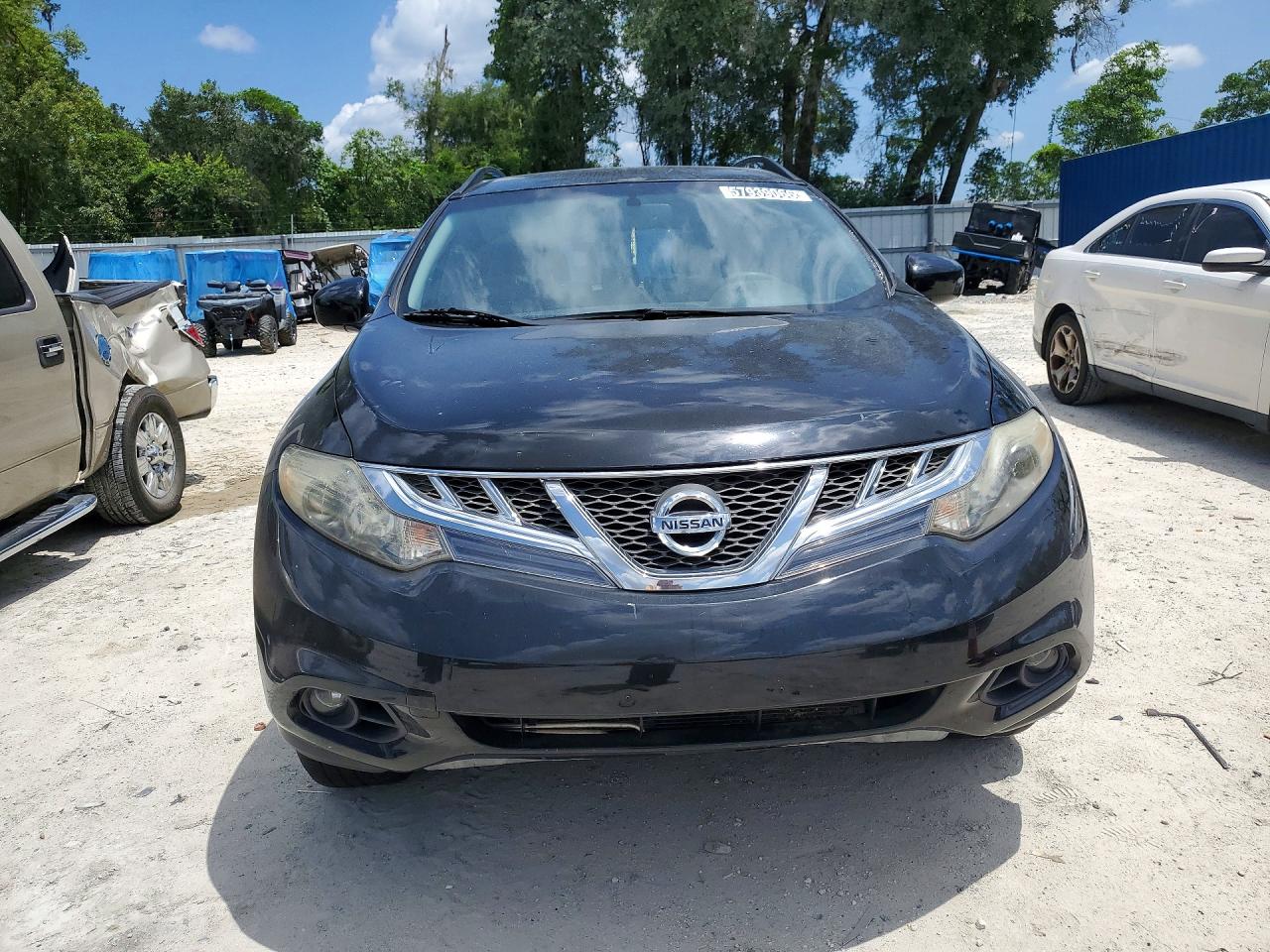 2014 Nissan Murano VIN JN8AZ1MU9EW408440 COPART salvage auction — Normal Wear, FL - CERTIFICATE OF TITLE, sold $375 on 2026-07-09 (photo 5)