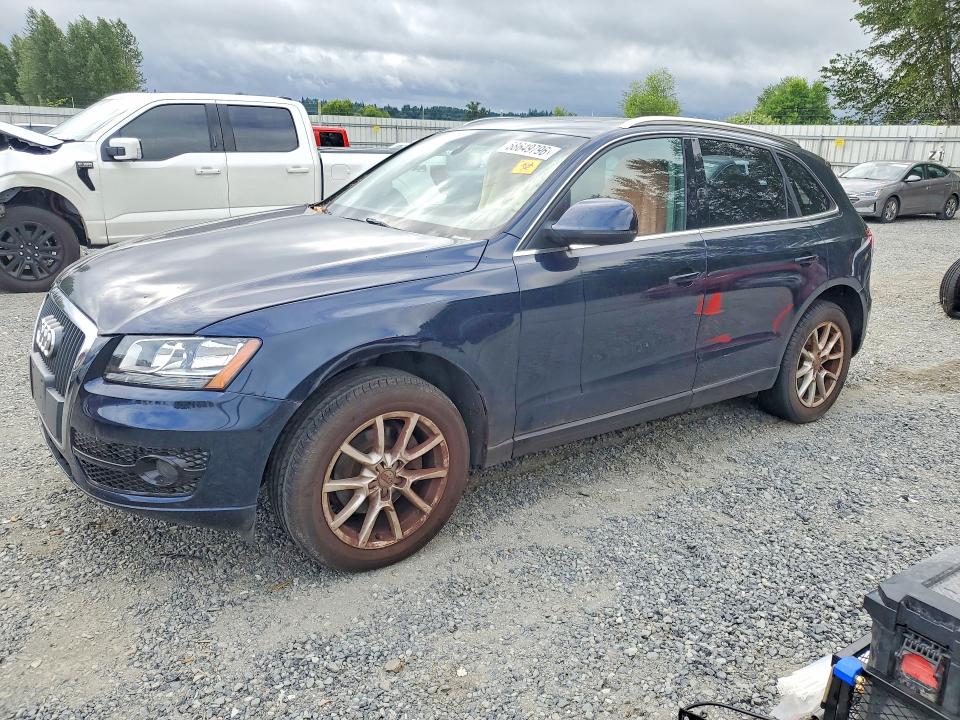 2011 Audi Q5 VIN WA1CFAFPXBA011259 COPART salvage auction — REAR END, Wa - Vehicle Cert Of Ownership-Titl, sold $300 on 2026-07-27 (photo 1)