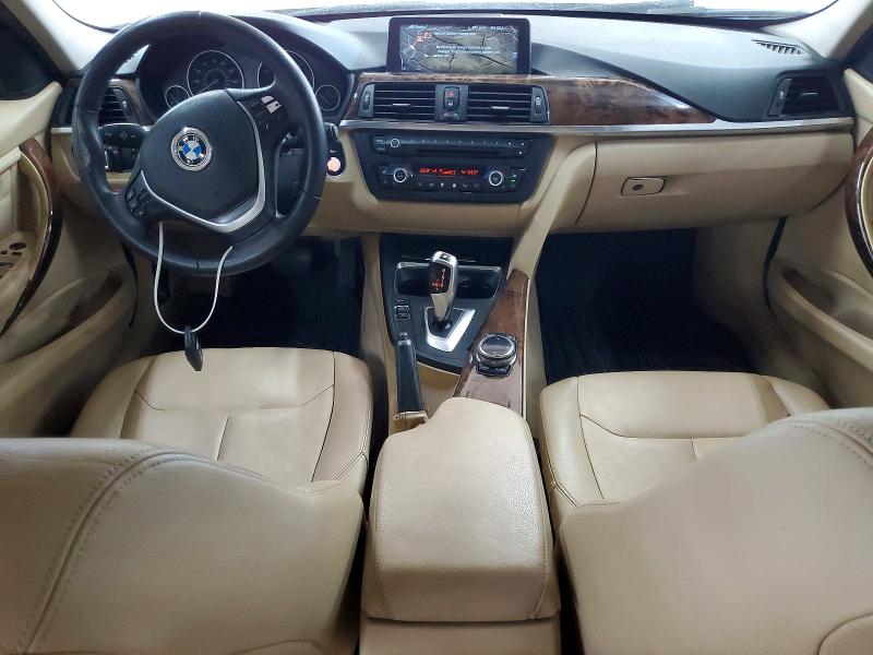 2014 BMW 3er VIN WBA3D3C54EF099241 COPART salvage auction — FRONT END, Nc - Salvage Certificate Of Title, sold $175 on 2026-07-29 (photo 8)