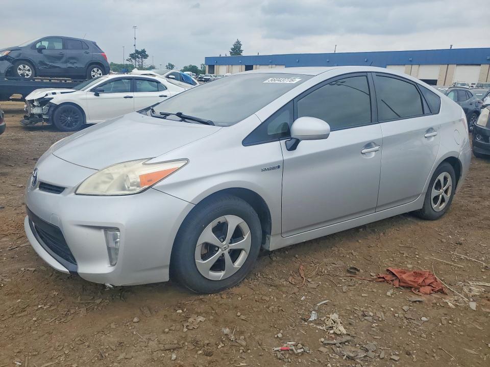 2012 Toyota Prius VIN JTDKN3DUXC5432093 COPART salvage auction — Burn Interior, MI - CERTIFICATE OF TITLE, sold $950 on 2026-07-17 (photo 1)