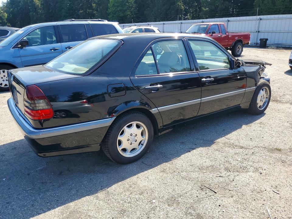 1998 Mercedes-benz C class VIN WDBHA23G5WA564233 COPART salvage auction — FRONT END, Wa - Vehicle Cert Of Ownership-Titl, sold $525 on 2026-07-06 (photo 3)