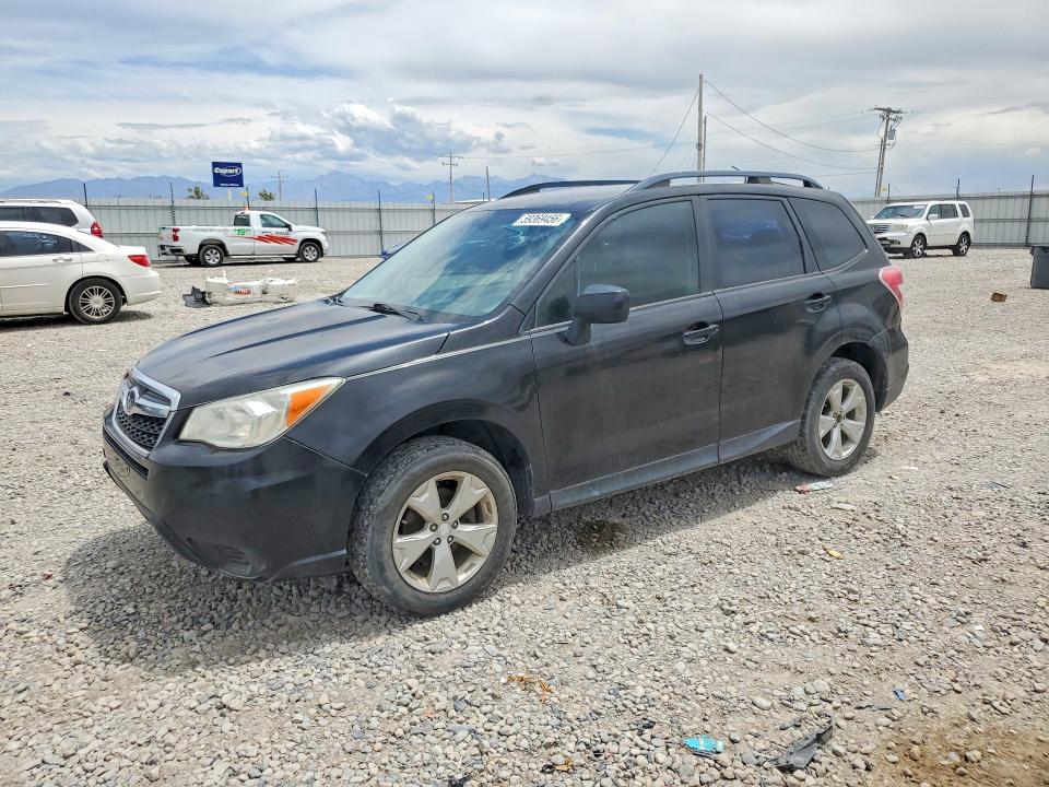 2015 Subaru Forester VIN JF2SJABC1FH520030 COPART salvage auction — MINOR DENT/SCRATCHES, Ut - Cert Of Title-Rebuilt/Restored, sold $950 on 2026-07-09 (photo 1)
