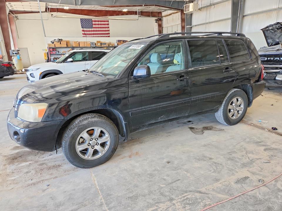 2007 Toyota Highlander VIN JTEGP21A970139434 COPART salvage auction — NORMAL WEAR, Mo - Certificate Of Title, sold $675 on 2026-07-14 (photo 1)