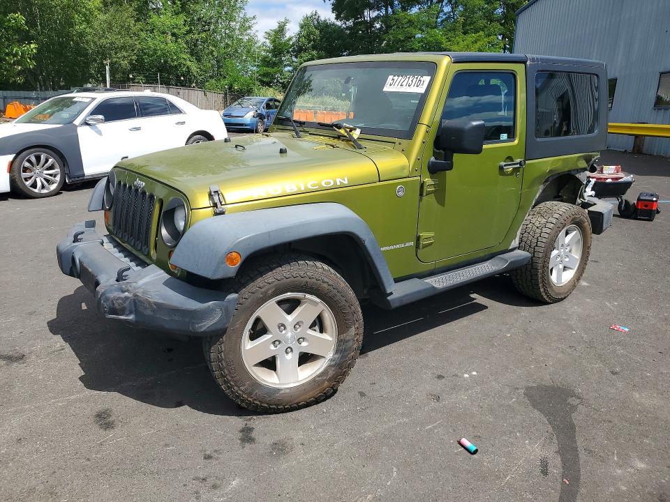 2007 Jeep Wrangler / VIN 1J4GA64147L108237 COPART salvage auction — REAR END, Or - Salvage Title Certificate, sold $725 on 2026-08-10 (photo 1)
